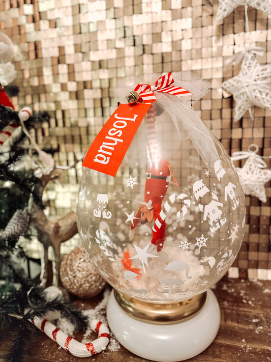 Elf: Escape Personalised Stuffed Balloon with treats and elf